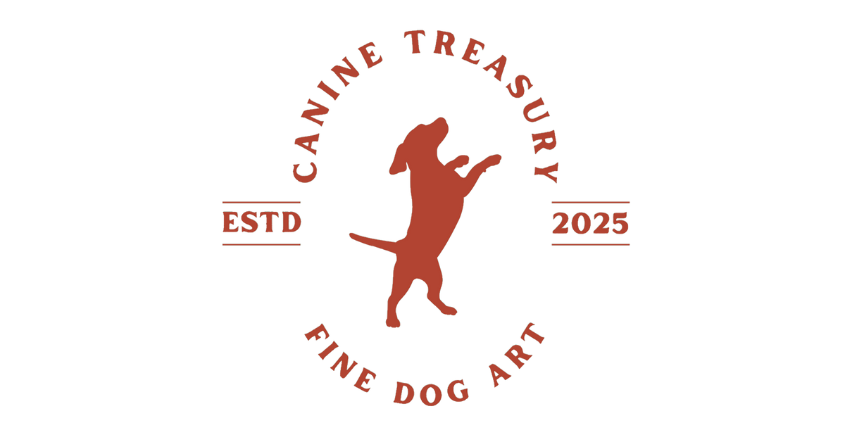 Canine Treasury Beautiful Art Prints and Canvases by Tracy Porter